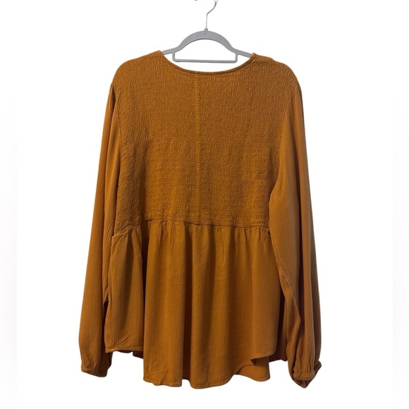 Sonoma Women's Golden Smocked Blouse - Picture 3 of 15